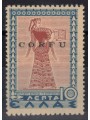 CORFU (ITALIAN WEST) 1941 10 lepta pink and blue (TIPY) MNH** ©