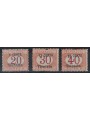 LEVANTE (TIENTSIN) 1918 Segnatasse 3v MNH** ©