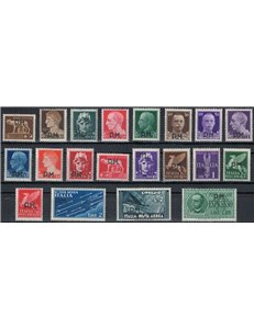 ITALY KINGDOM 1943 Military Post 20v MH*