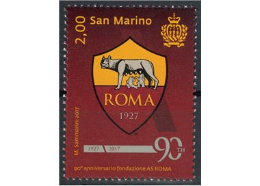 SAN MARINO 2017 AS Roma MNH**