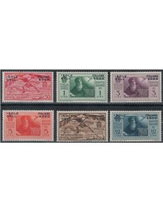 EGEO 1932 Dante Alighieri (posta aerea) 6v MH*