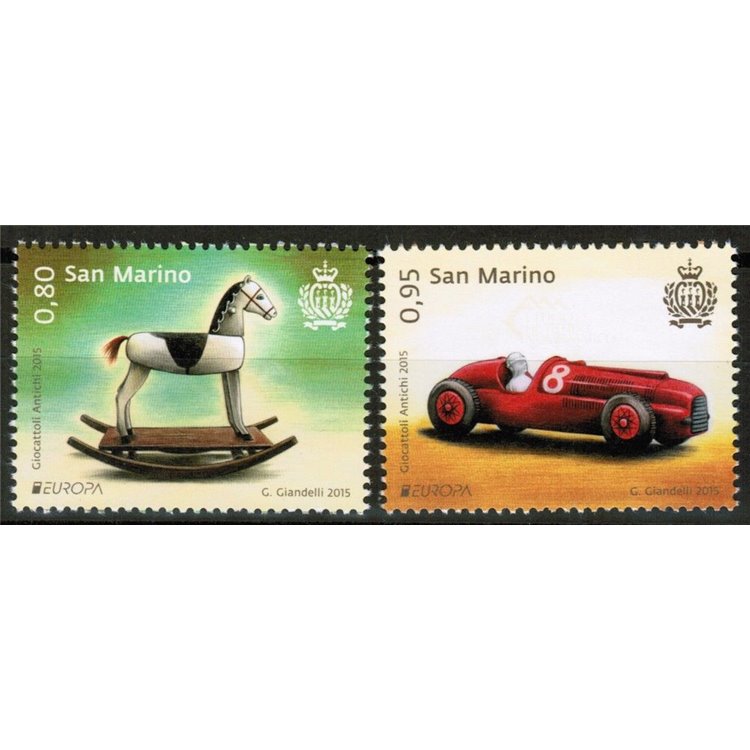 SAN MARINO 2015 Europe 2v MNH**
