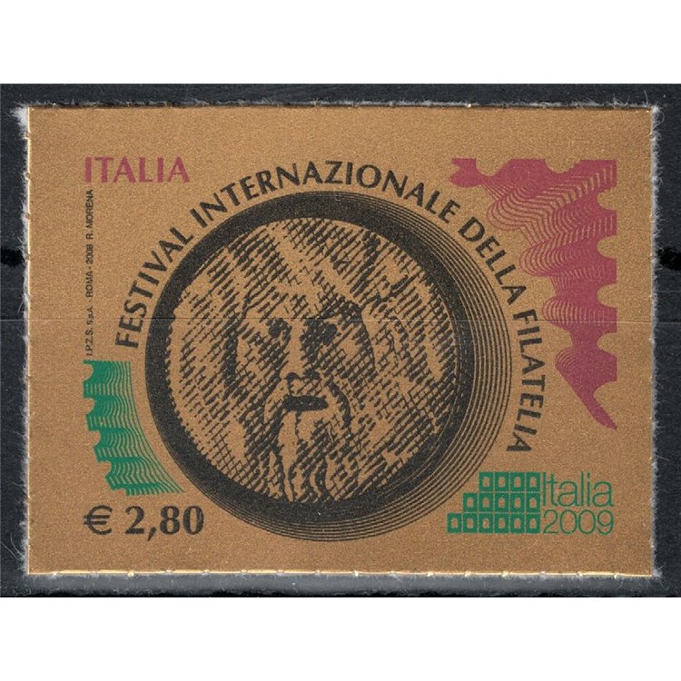 ITALY 2008 Philately Festival (sticker) MNH**