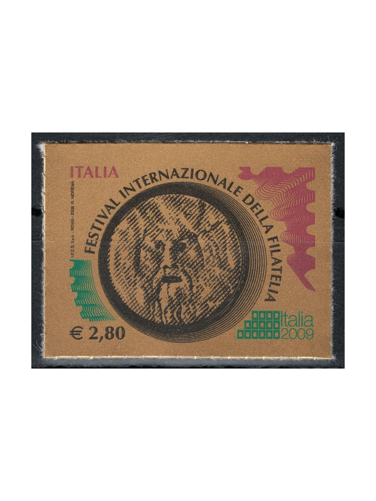 ITALY 2008 Philately Festival (sticker) MNH**