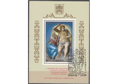 VATICANO 1994 Cappella Sistina BF us
