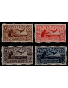 ITALY KINGDOM 1930 Bimillennium Virgil (airmail) 4v MH*