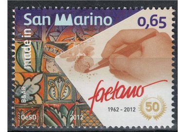 SAN MARINO 2012 Ceramica Faetano MNH**
