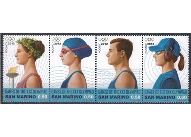 SAN MARINO 2012 Olimpiadi di Londra 4v MNH**