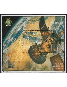 SAN MARINO 2012 San Marino RTV su satellite BF MNH**