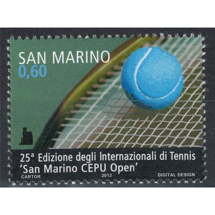SAN MARINO 2012 Internazionali di tennis MNH**