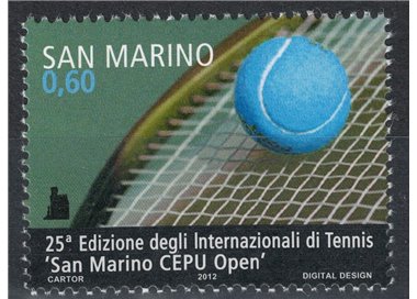 SAN MARINO 2012 International Tennis Championships MNH**
