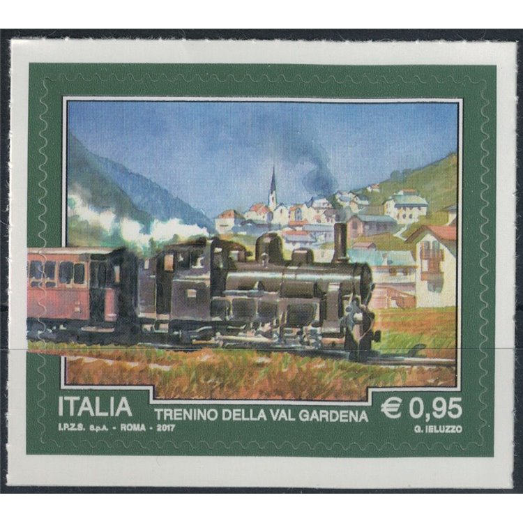 ITALIA 2017 Trenino Valgardena MNH**