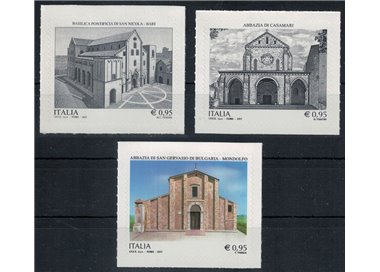 ITALIA 2017 Patrimonio artistico 3v MNH**