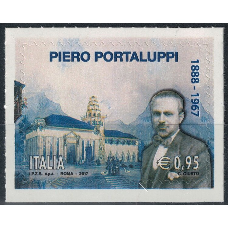 ITALIA 2017 Piero Portaluppi MNH**