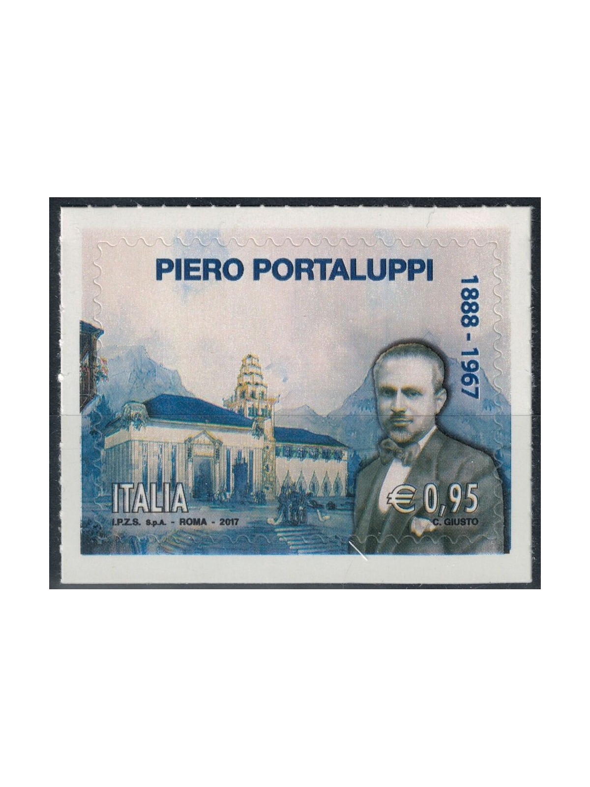 ITALY 2017 Piero Portaluppi MNH**