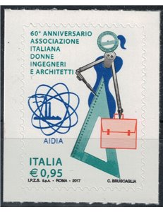 ITALY 2017 Women Engineers and Architects MNH**