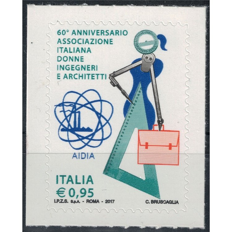 ITALIA 2017 Donne ingegneri e architetti MNH**