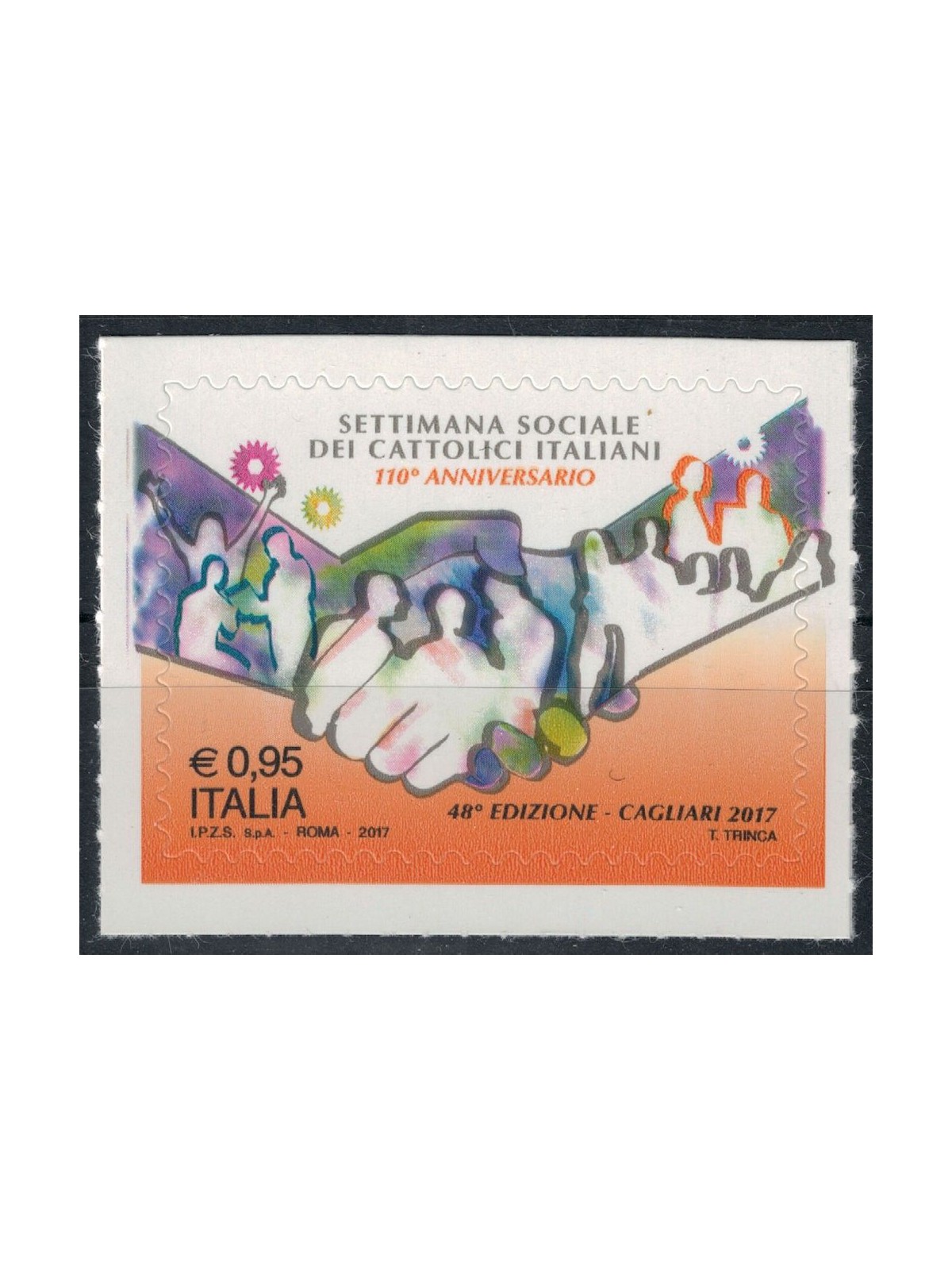 ITALY 2017 Italian Catholics MNH**