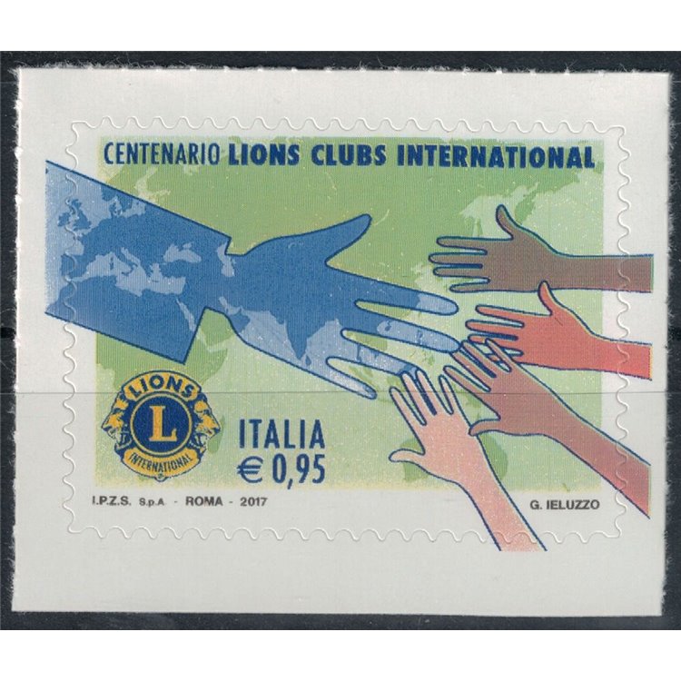 ITALIA 2017 Lions Clubs MNH**