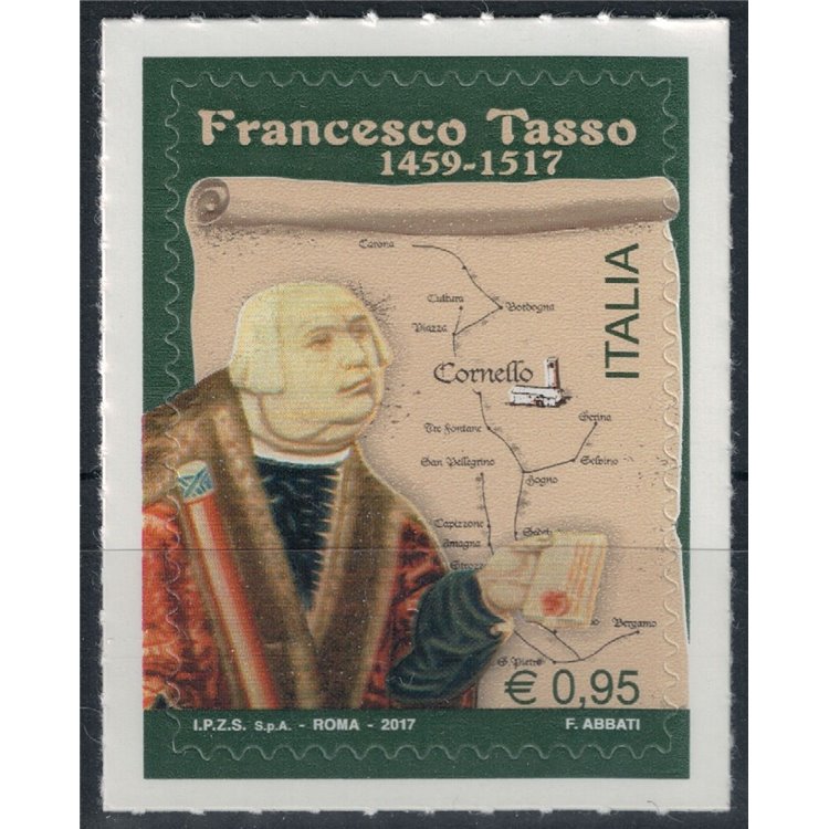 ITALY 2017 Francesco Tasso MNH**