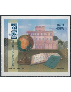 ITALY 2017 Geographical Society MNH**