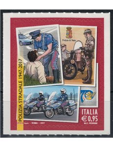 ITALIA 2017 Polizia stradale MNH**