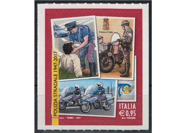 ITALIA 2017 Polizia stradale MNH**