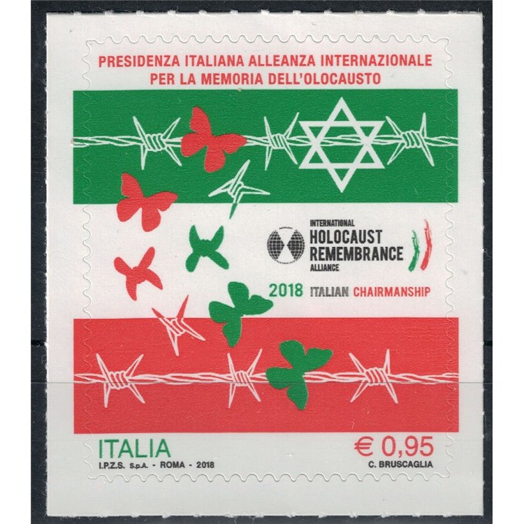 ITALY 2018 Holocaust MNH**