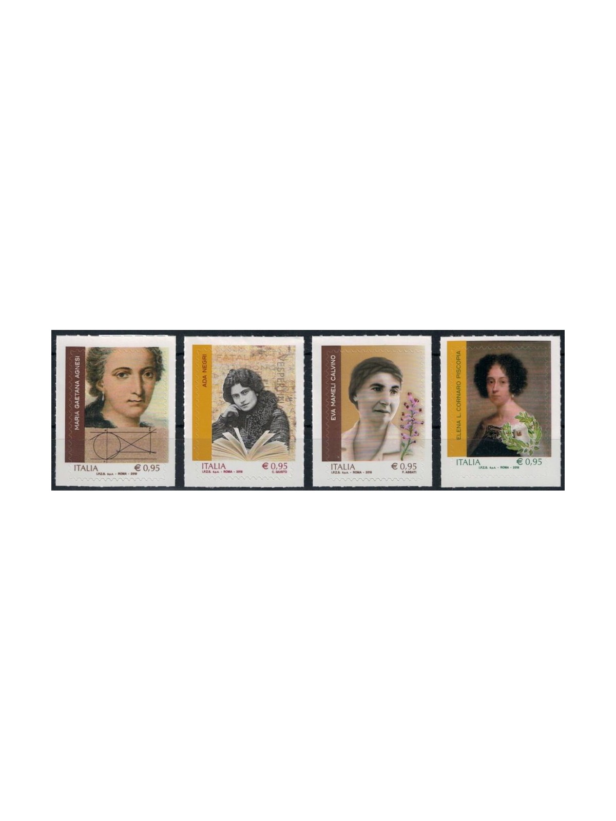 ITALY 2018 Excellence of Knowledge 4v MNH**