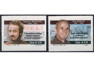 ITALY 2018 Fight against the Mafia 2v MNH**