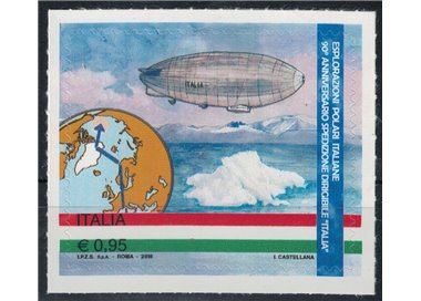 ITALIA 2018 Spedizione del dirigibile MNH**