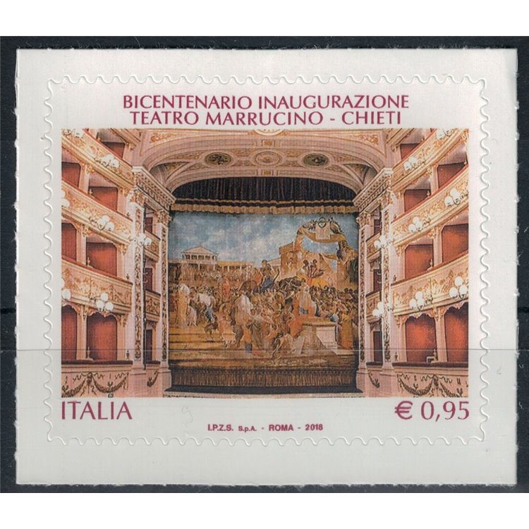 ITALY 2018 Marrucino Theater MNH**