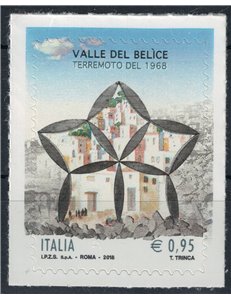 ITALY 2018 Belice Valley Earthquake MNH**
