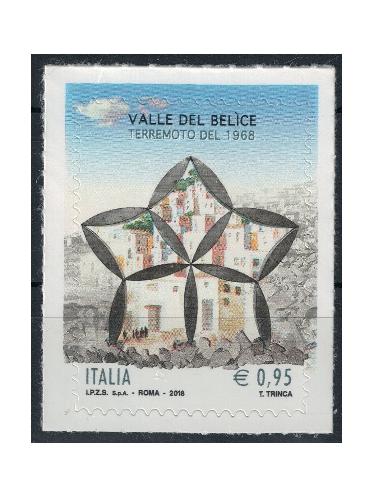 ITALY 2018 Belice Valley Earthquake MNH**