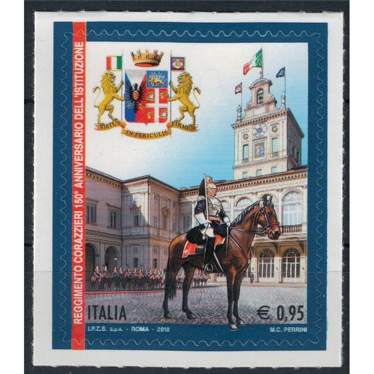 ITALIA 2018 Reggimento corazzieri MNH**