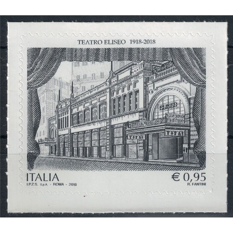 ITALY 2018 Teatro Eliseo MNH**