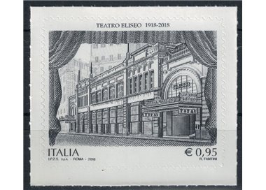 ITALY 2018 Teatro Eliseo MNH**