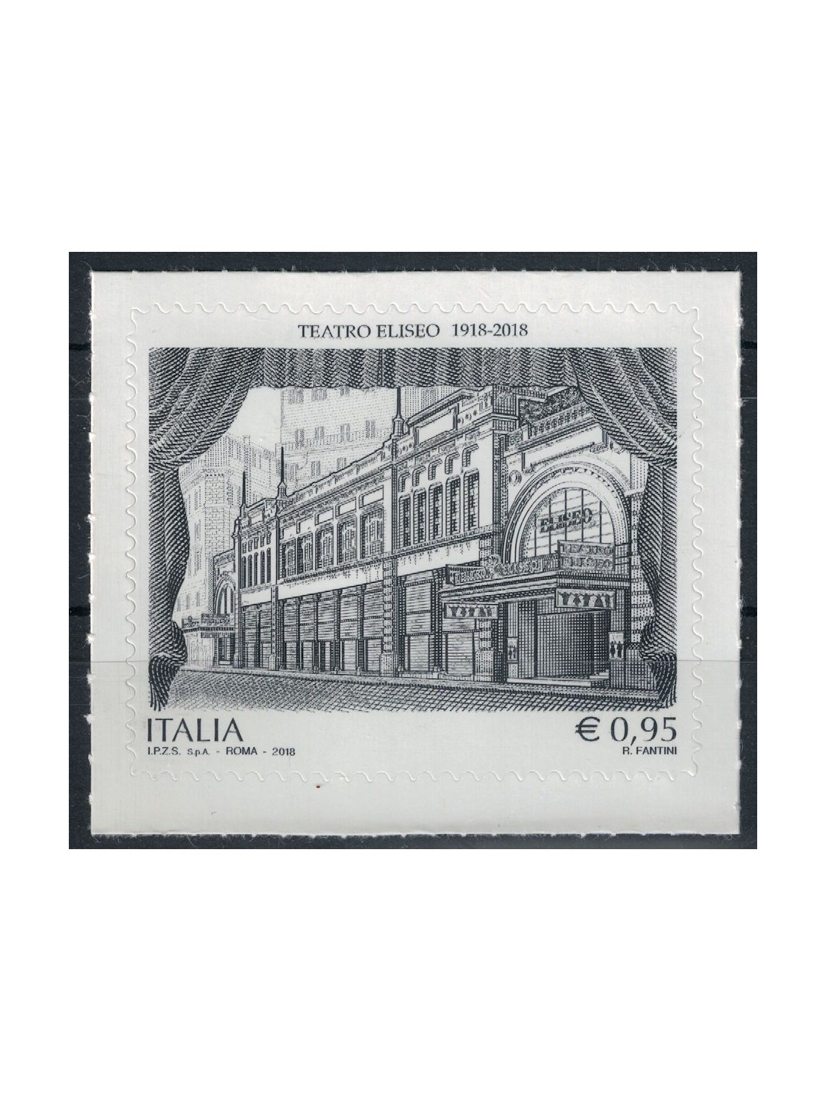 ITALY 2018 Teatro Eliseo MNH**