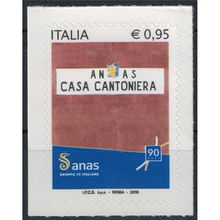 ITALIA 2018 Anas MNH**