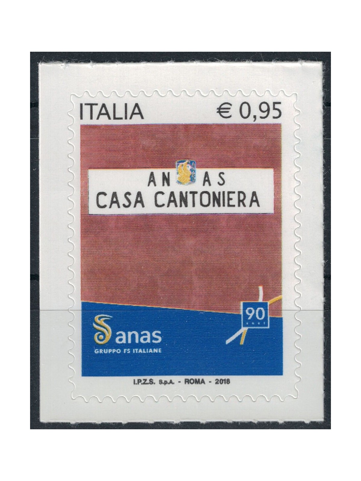 ITALIA 2018 Anas MNH**