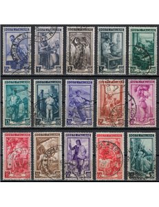ITALIA 1950 Italia al lavoro (ruota III) 15v us