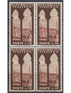 ITALY 1953 Tourist Propaganda £10 (point after L) MNH**