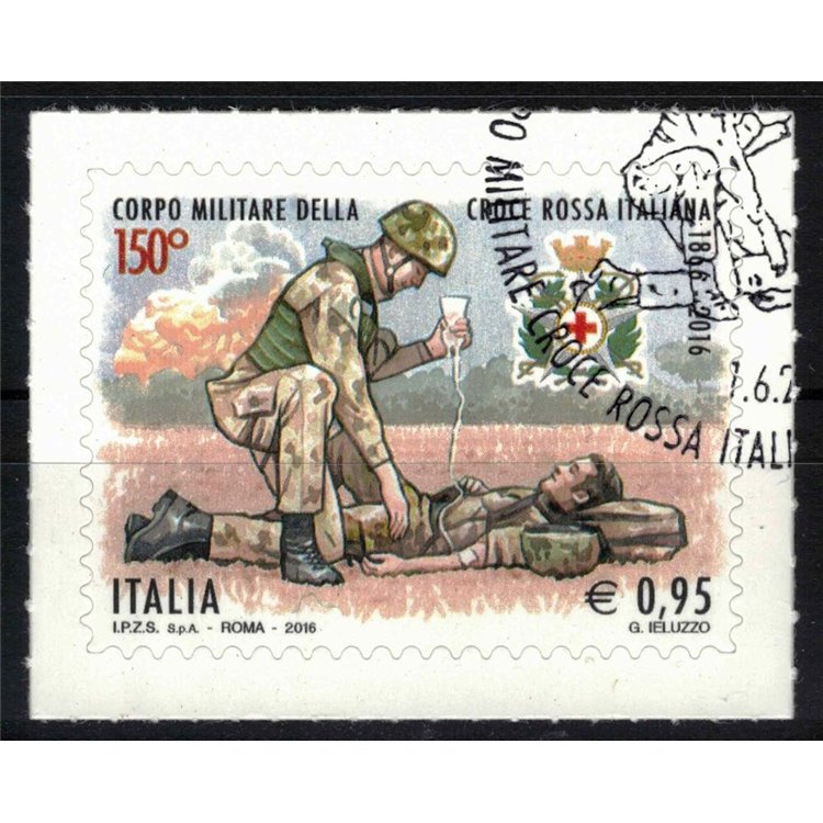 ITALY 2016 Military Corps of the Red Cross us