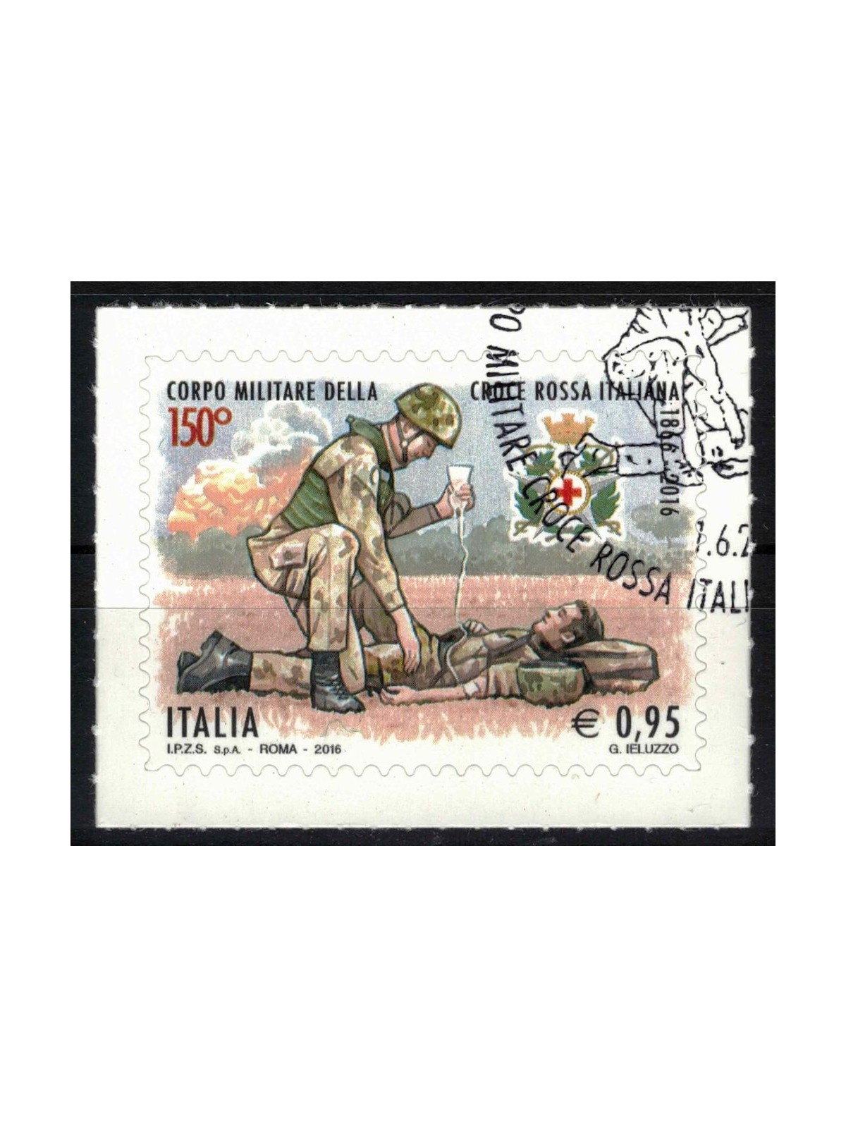 ITALY 2016 Military Corps of the Red Cross us