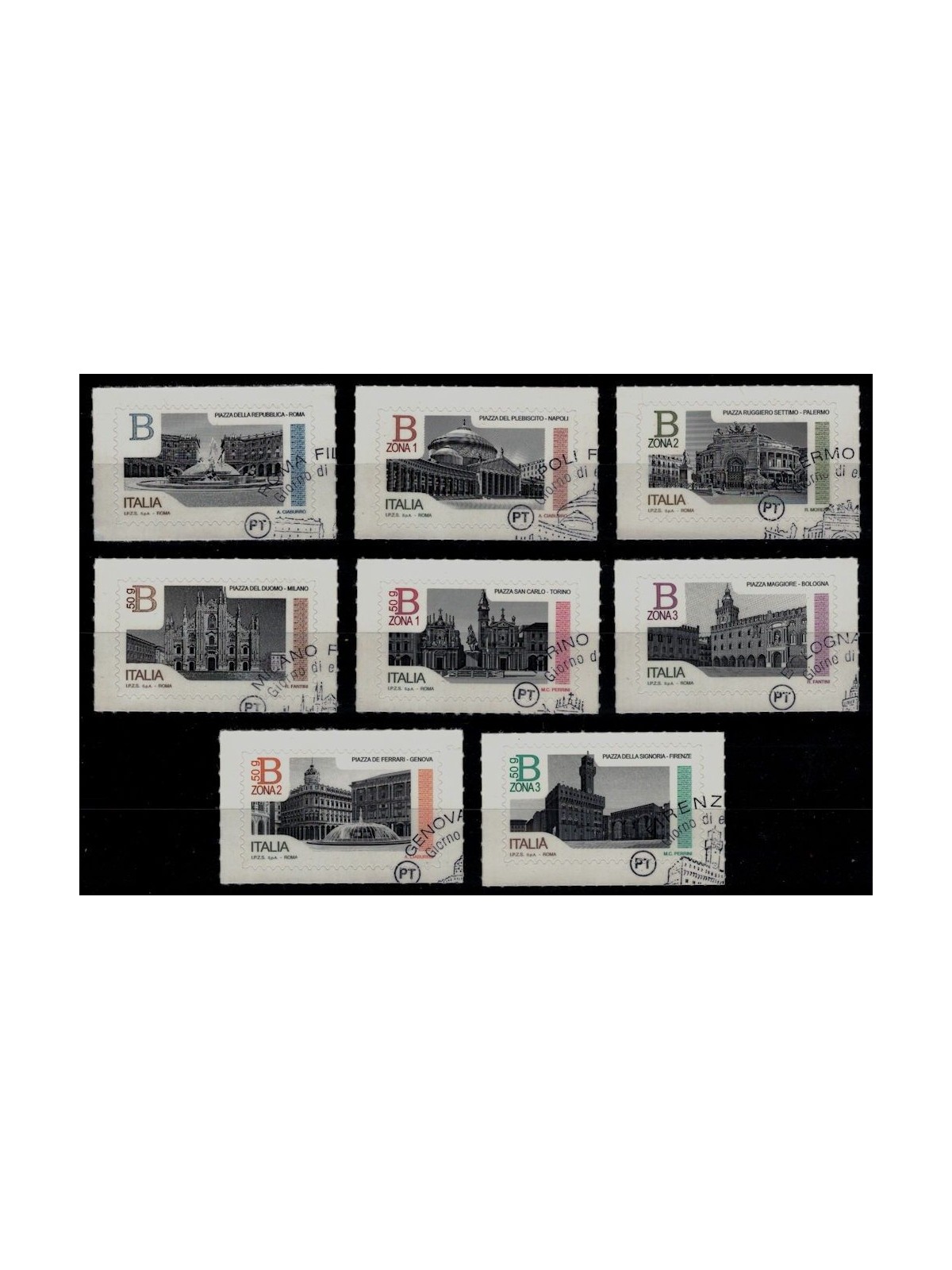 ITALIA 2016 Piazze d'Italia 8v us
