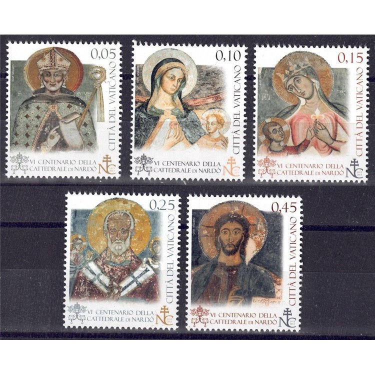 VATICAN 2013 Nardò Cathedral 5v MNH**