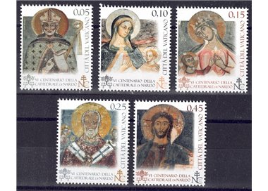 VATICANO 2013 Cattedrale di Nardò 5v MNH**