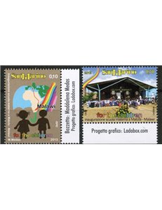 SAN MARINO 2013 Malawi Nursery School 2v MNH**