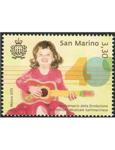 SAN MARINO 2015 Music MNH**