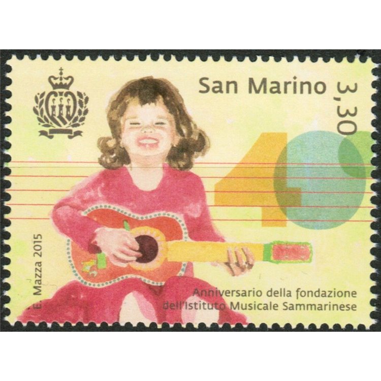 SAN MARINO 2015 Music MNH**